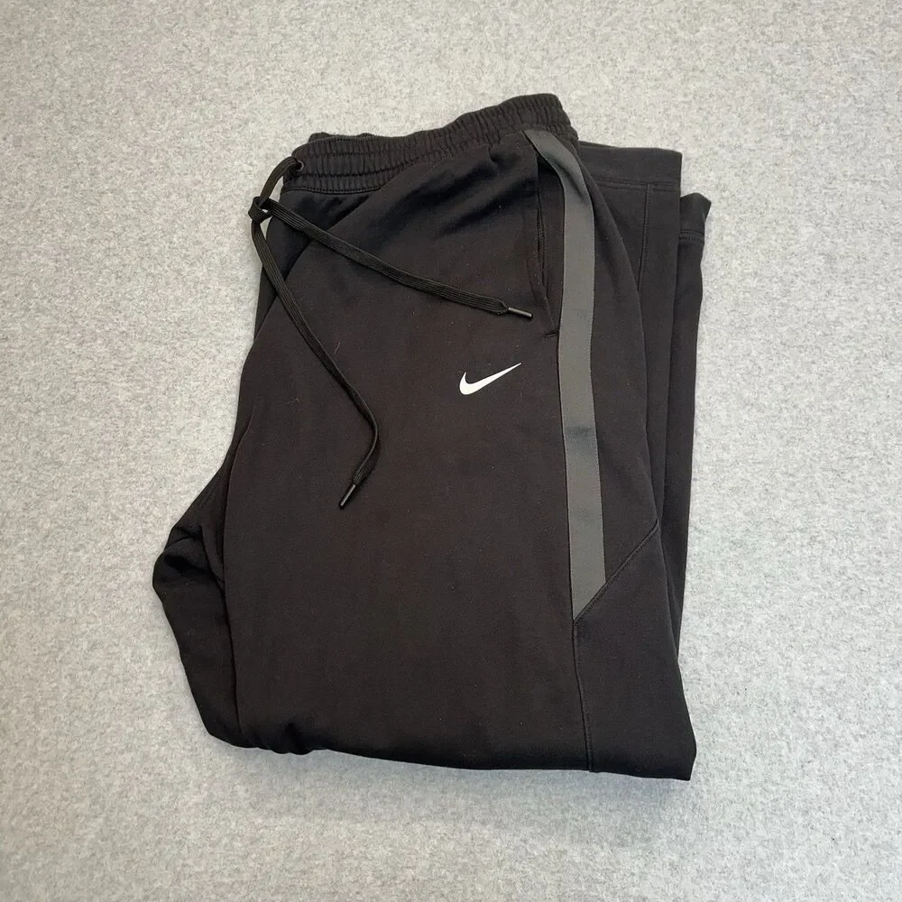 Nike Joggers Mens 3XL Black Therma FIT Tapered Training Pants FD1133-010
